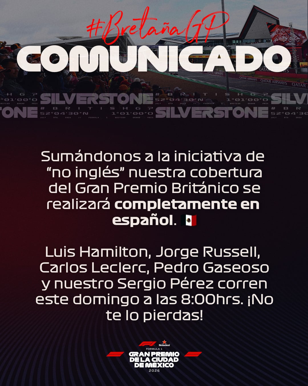 Operativo ‘No inglés’ suma a marcas antes del México vs Inglaterra