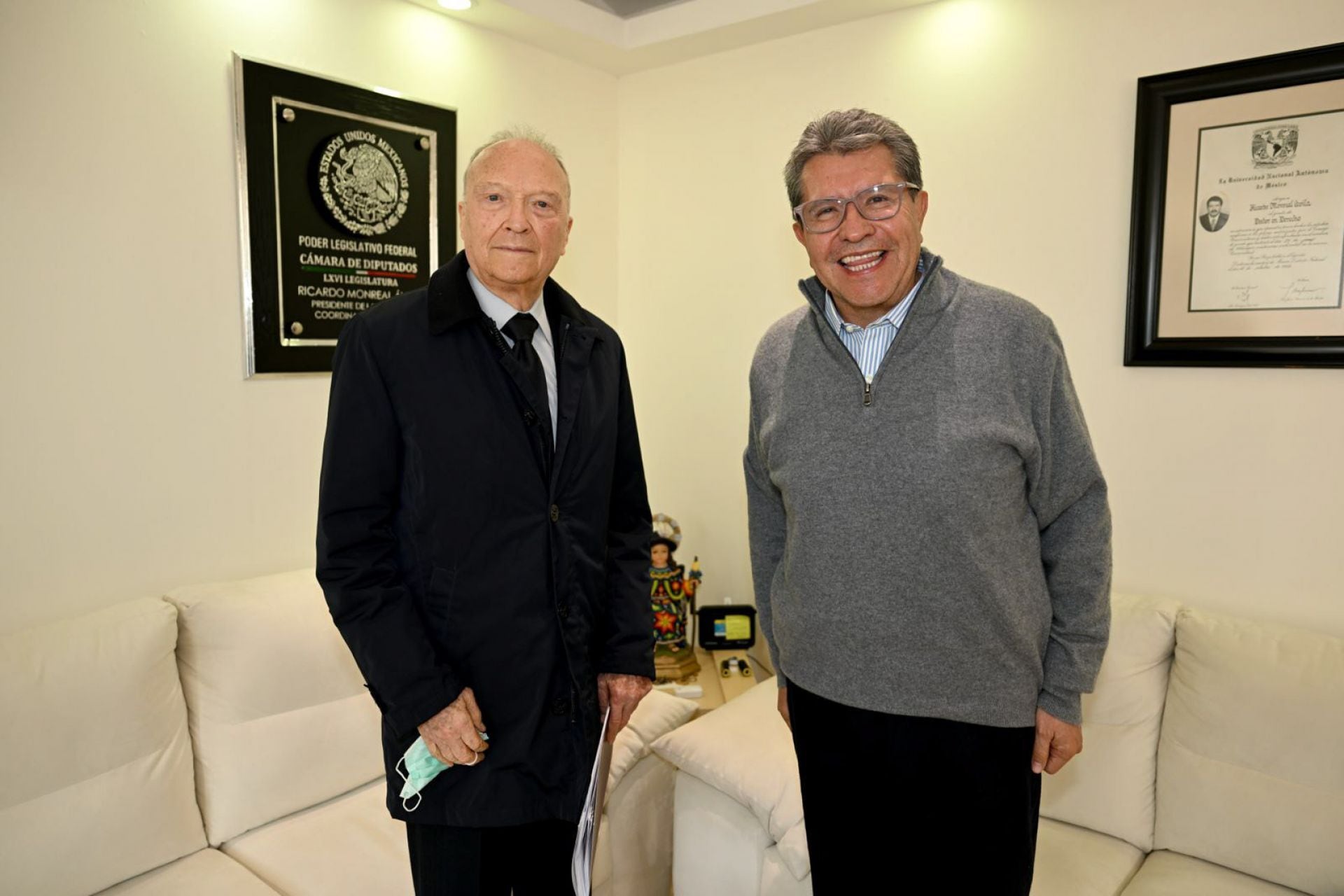 Alejandro Gertz Manero comparece en Cámara de Diputados