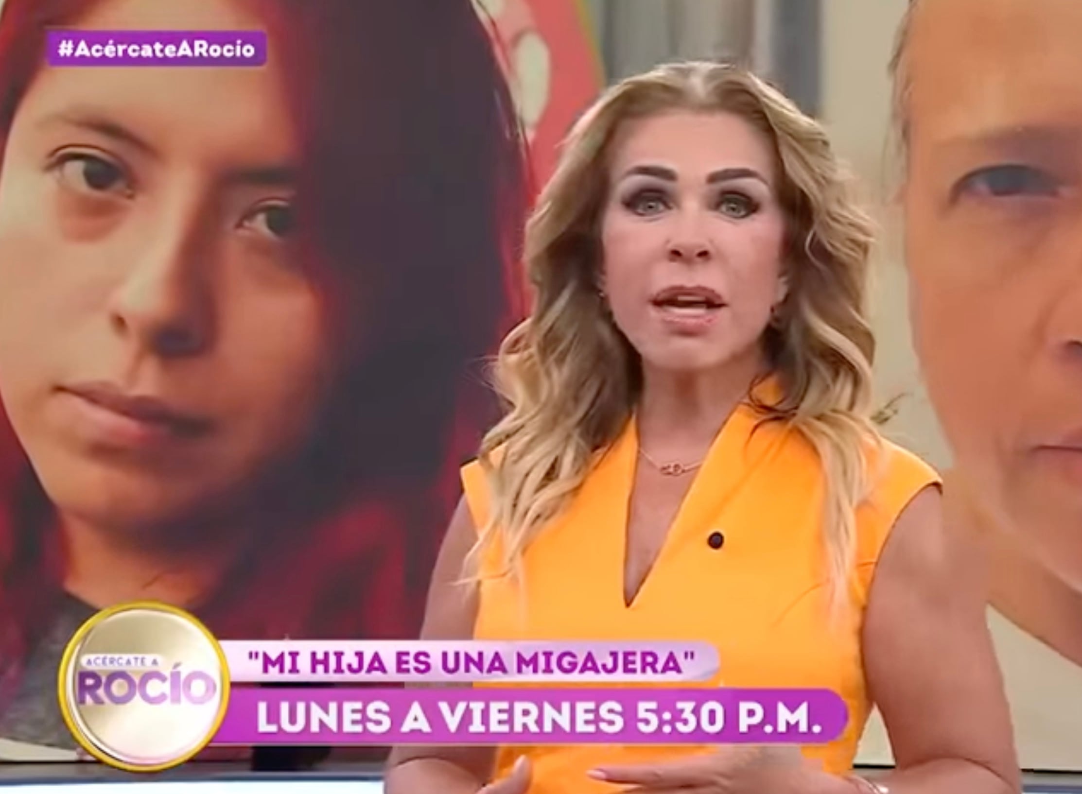 Rocío Sánchez Azuara presentó el capítulo "Mi hija es una migajera"