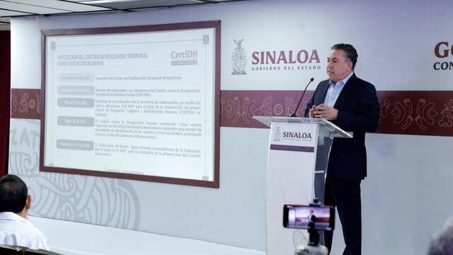 El Centro de Identificación Humana, compromiso cumplido de Rubén Rocha