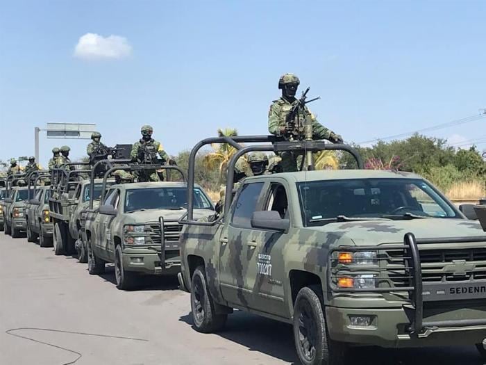 Militares en las calles