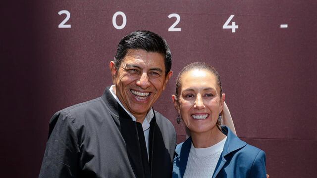 Salomón Jara felicita a Claudia Sheinbaum