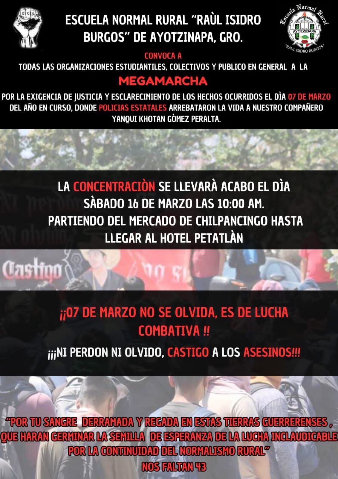16 de marzo megamarcha