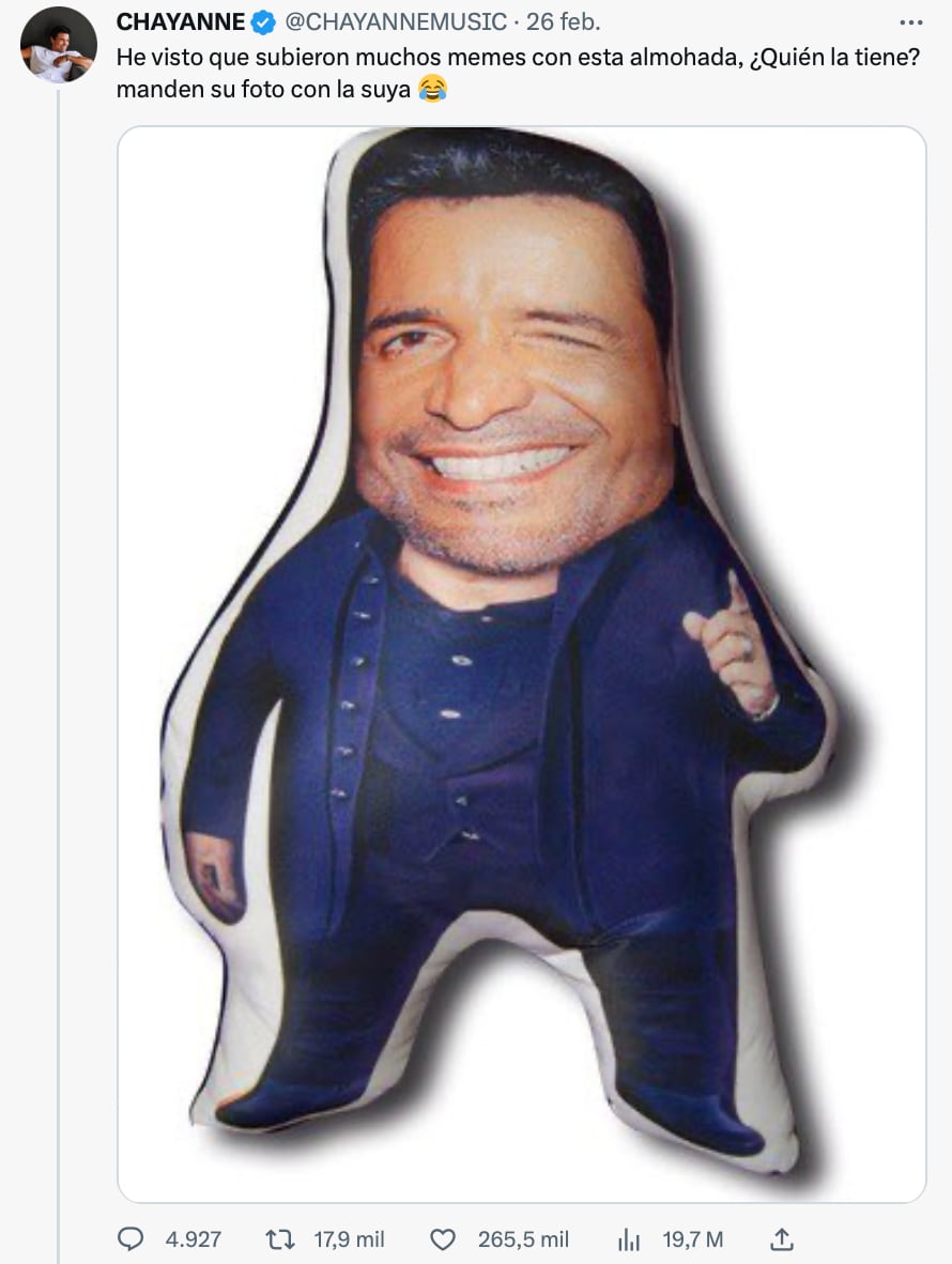 Tuit de Chayanne chiquito