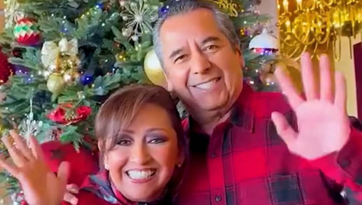 Lorena Cuéllar y su esposo Salvador Ballesteros