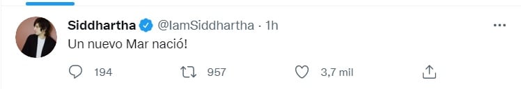 Siddhartha anuncia que Yuya ya es mamá