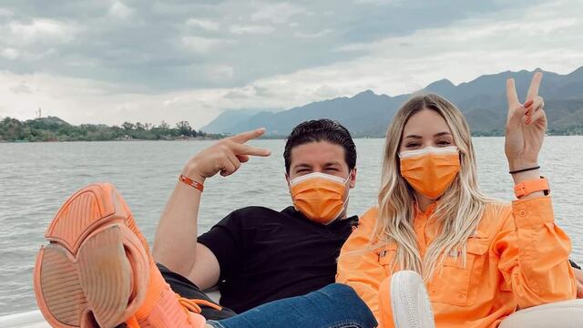 Samuel García y Mariana Rodríguez