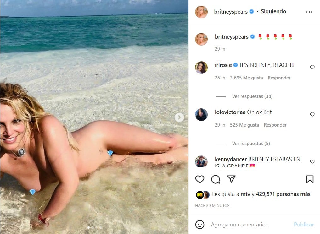 Post de Britney Spears