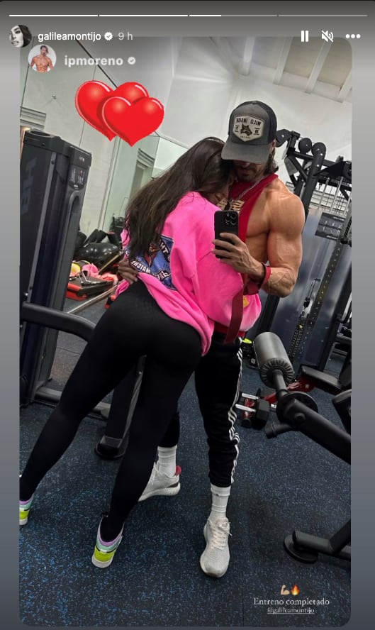 Galilea Montijo grita su amor por Isaac Moreno en redes sociales