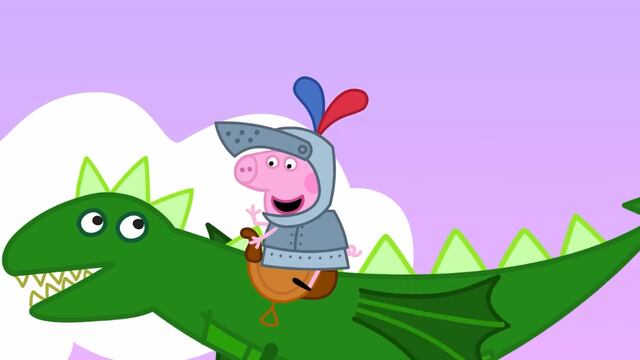 Peppa Pig por estreno de Cómo entrenar a tu dragón