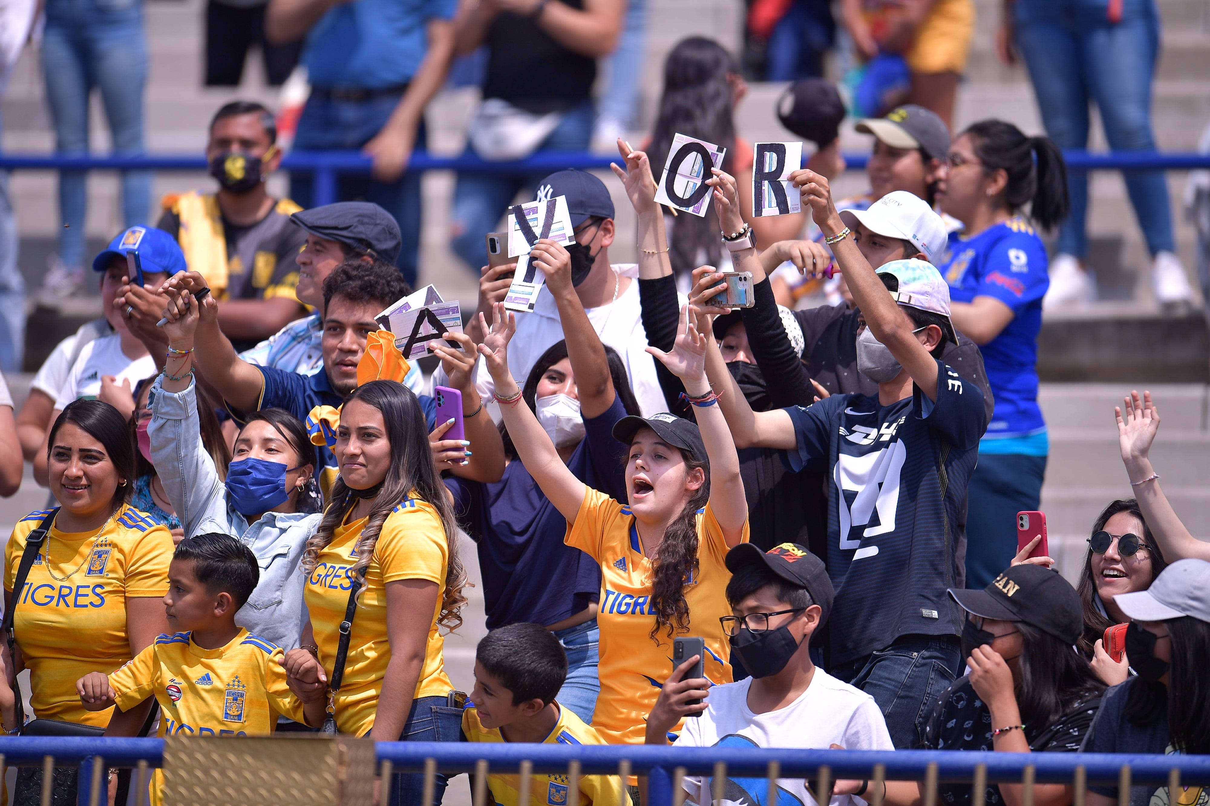 Fans de Tigres femenil