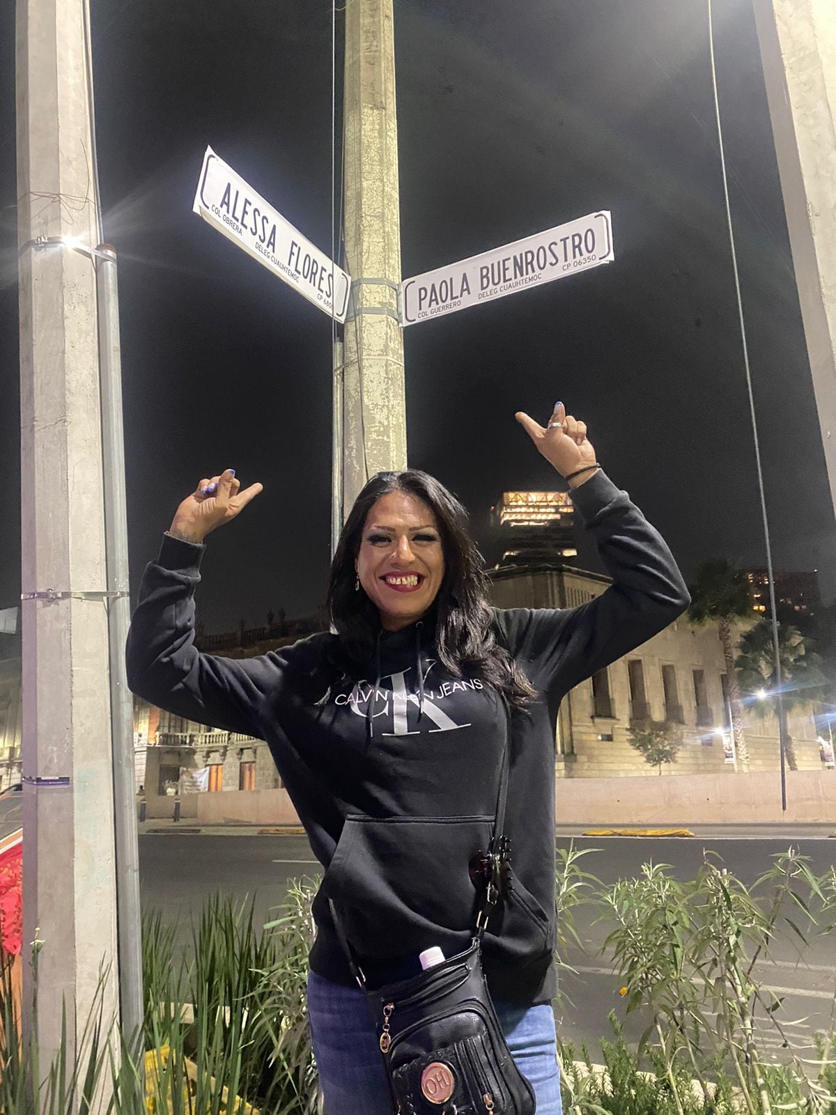 Kenya Cuevas, activista y amiga de Paola Buenrostro