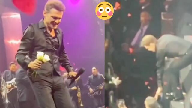 Un detalle de Luis Miguel con una diseñadora famosa que fue a su concierto, casi lo deja sin rodilla.