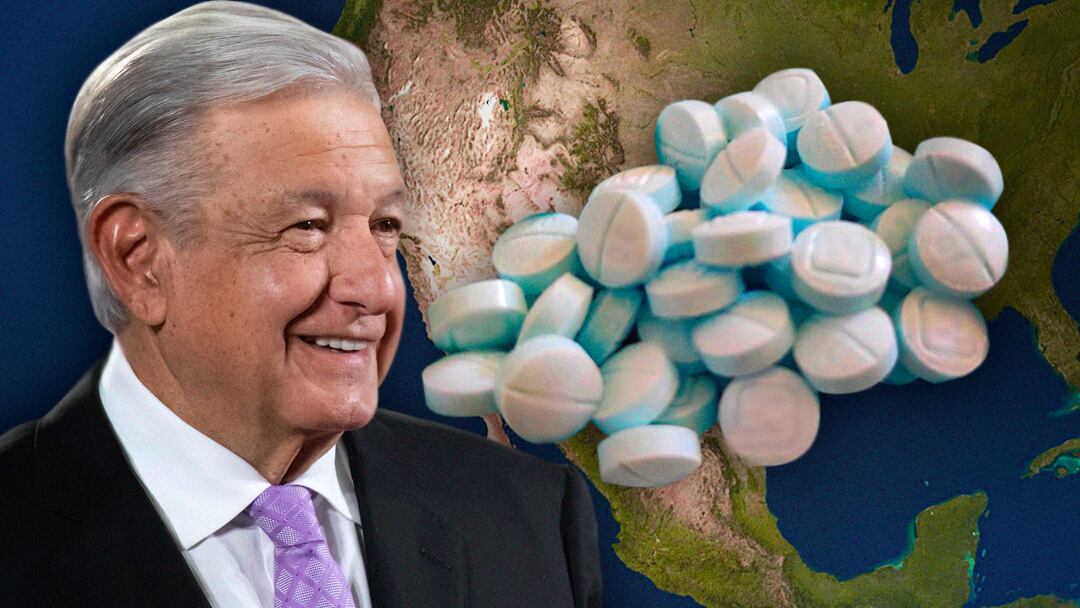 AMLO declara que llega más Fentanilo de manera directa a Estados Unidos que por México