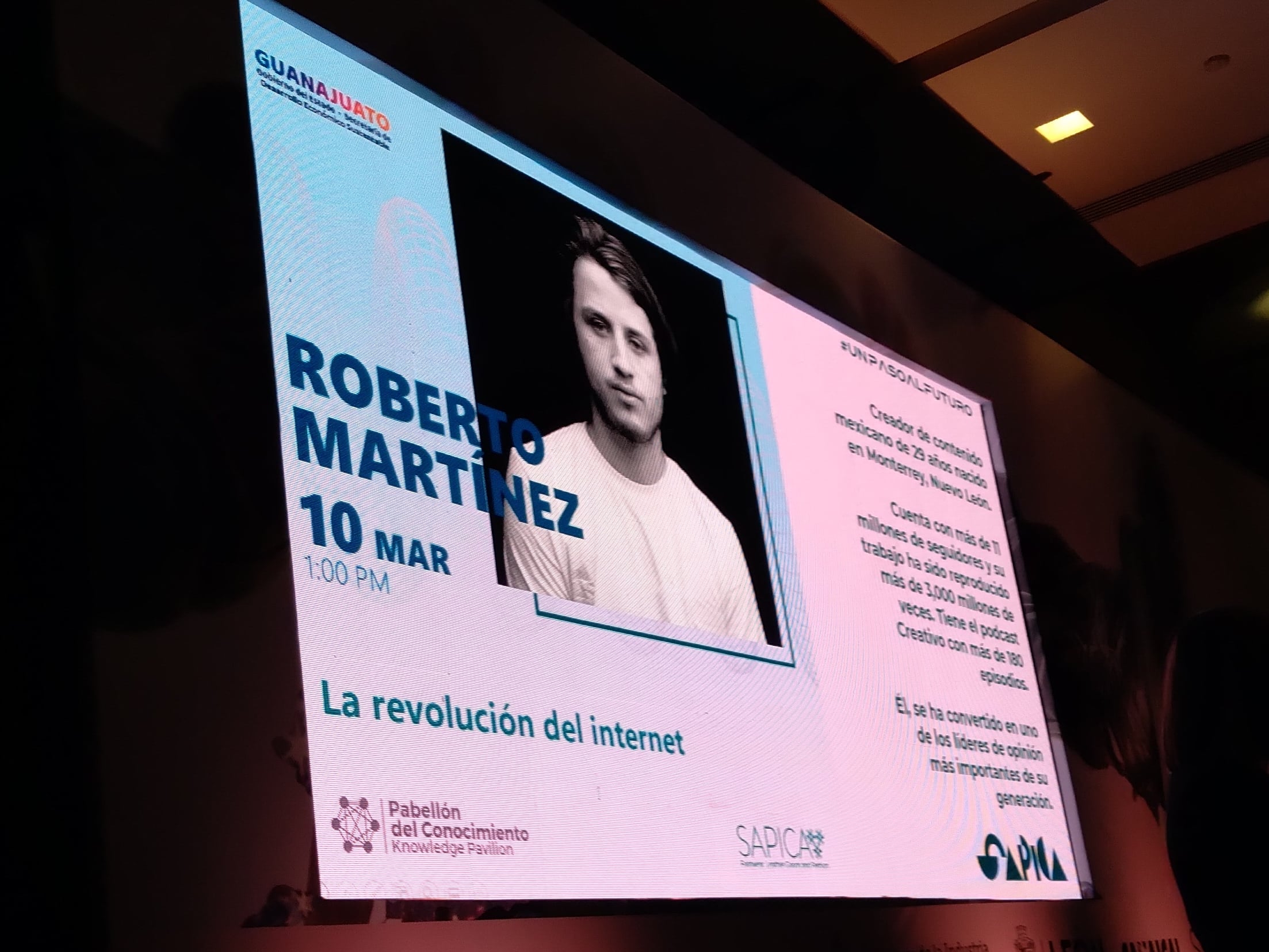 Roberto Martínez en SAPICA