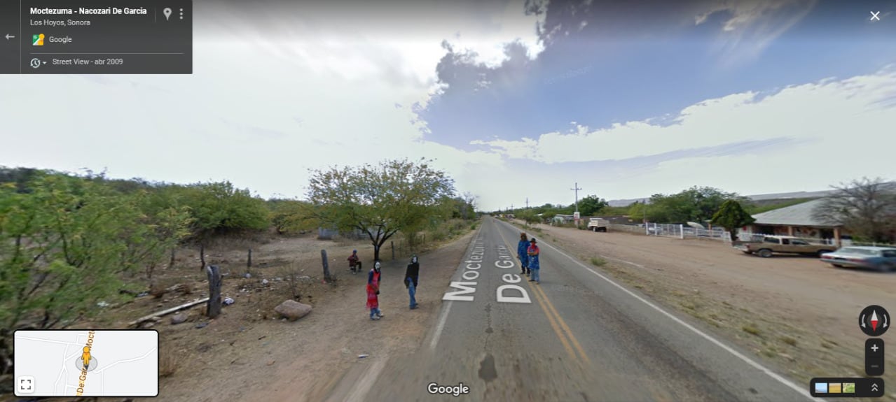 Google Maps capta terrorífica foto en carretera de Sonora