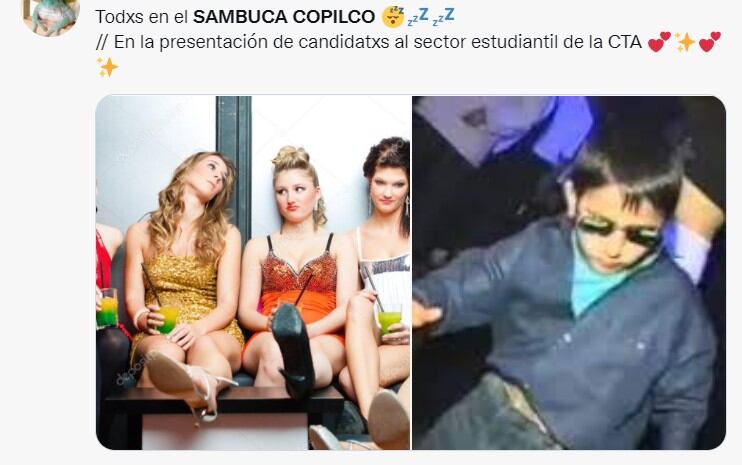 Memes por inauguración del bar Sambuca Copilco