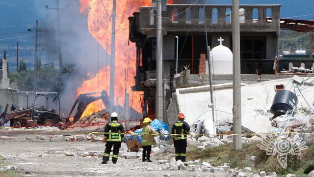 VIDEO: Explosión en Amozoc, Puebla se habría originado durante labores de mantenimiento a ducto de Pemex