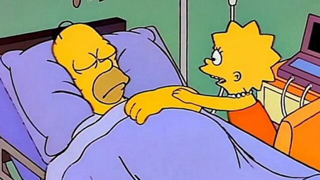 Los Simpson y la teoría del Día de los Inocentes sobre que Homero está soñando