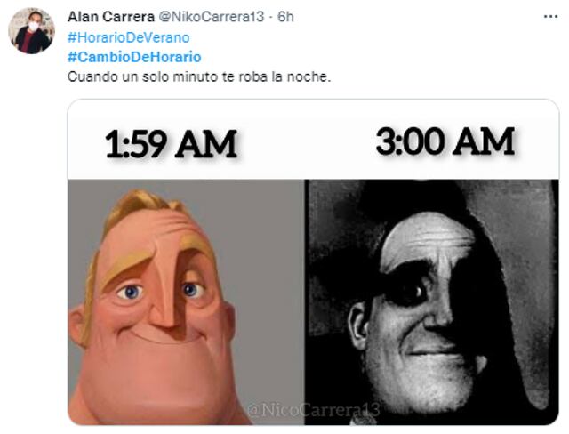 memes horario de verano