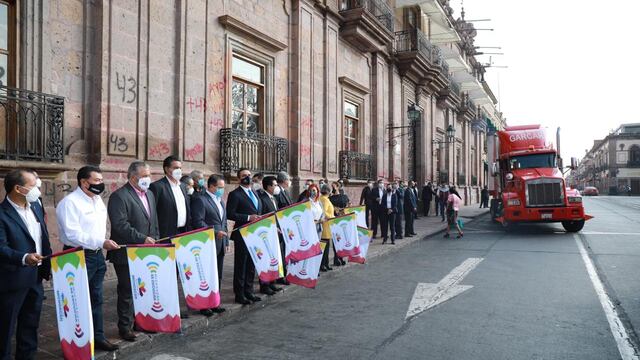 Envía apoyo Michoacán a Tabasco.
