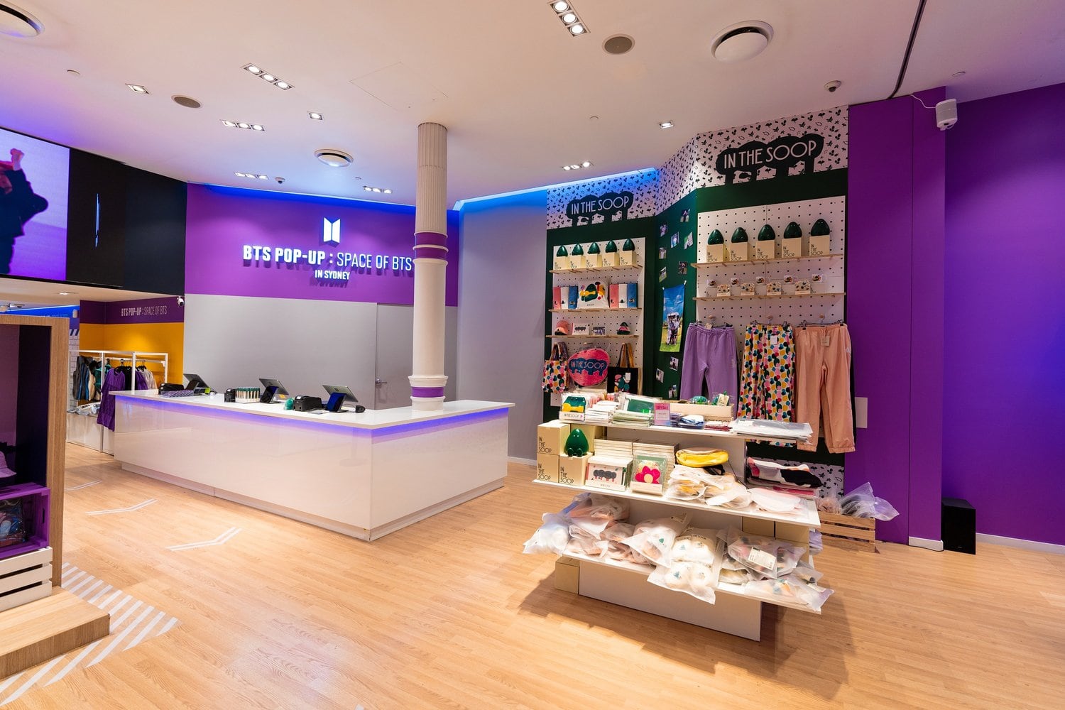 Pop up store de BTS en Sydney