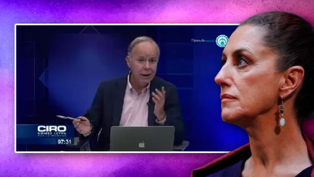 Ciro Gómez Leyva defiende anuncios de libro sobre Claudia Sheinbaum