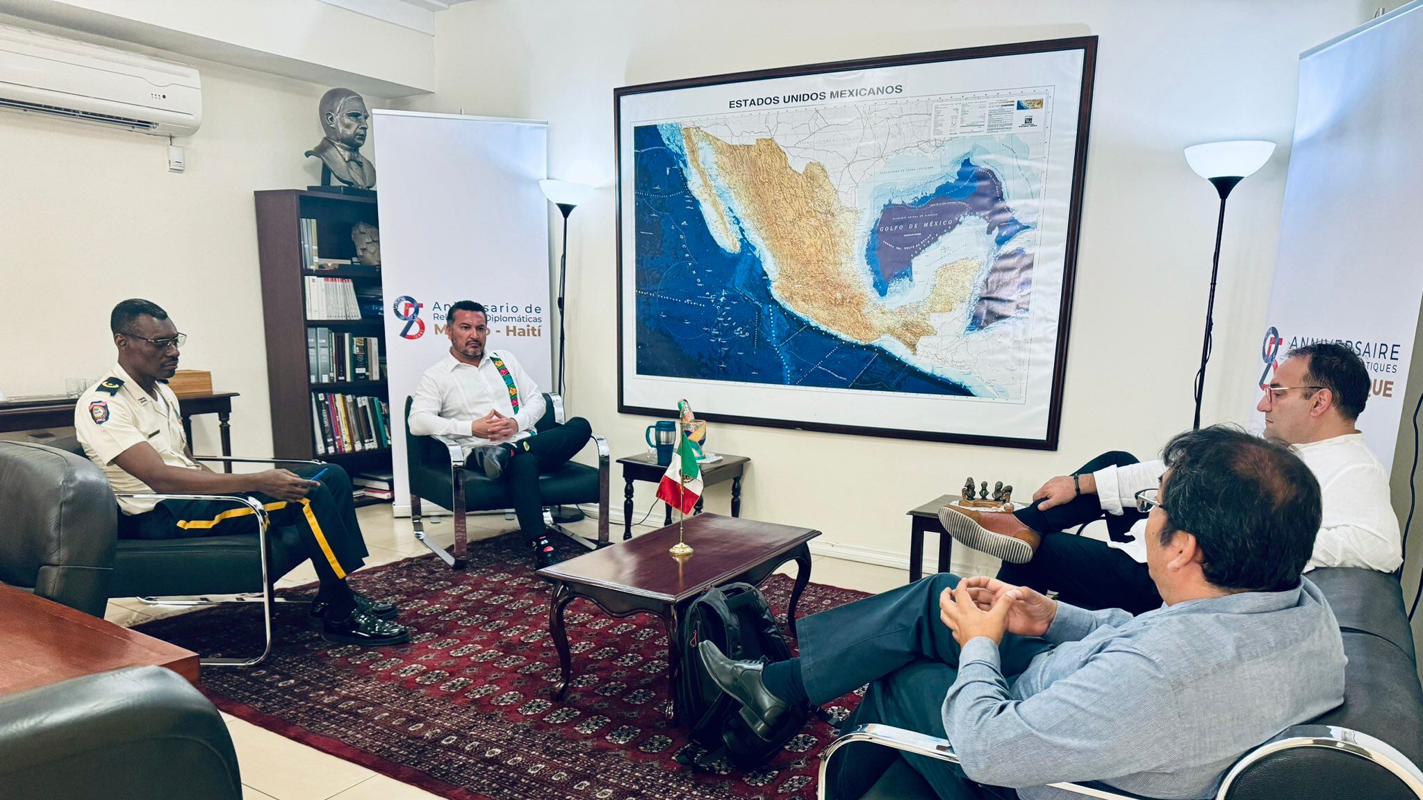 Embajada de México en Haití toma medidas ante la violencia
