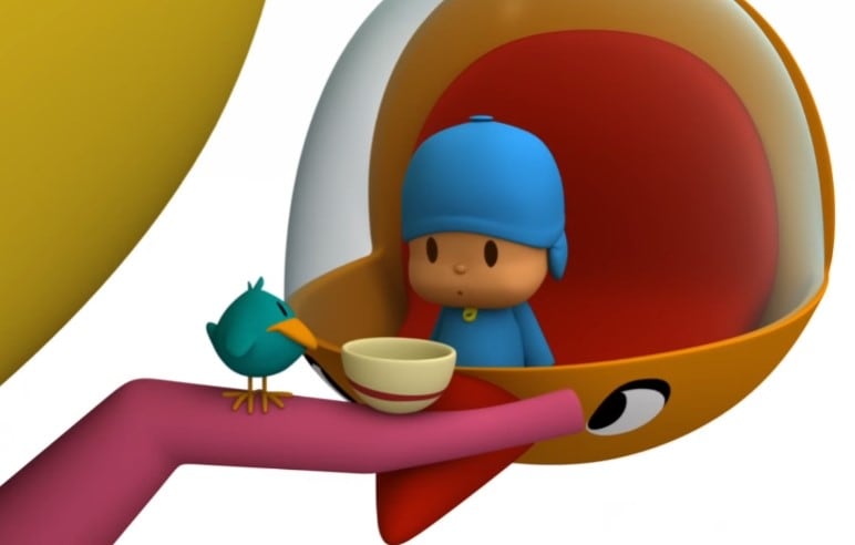 El desayuno de Pocoyó, capítulo corto en YouTube