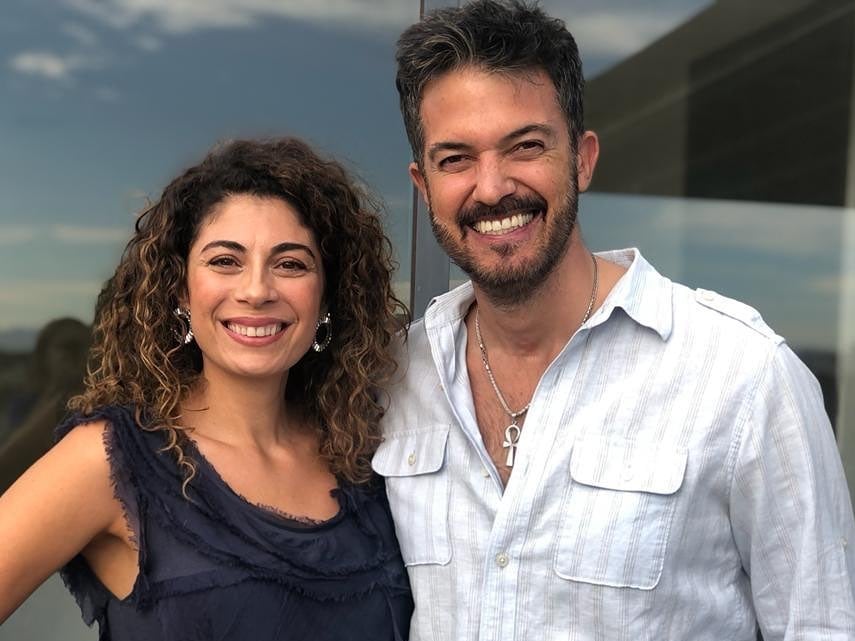 Anna Ferro y Fernando del Solar.
