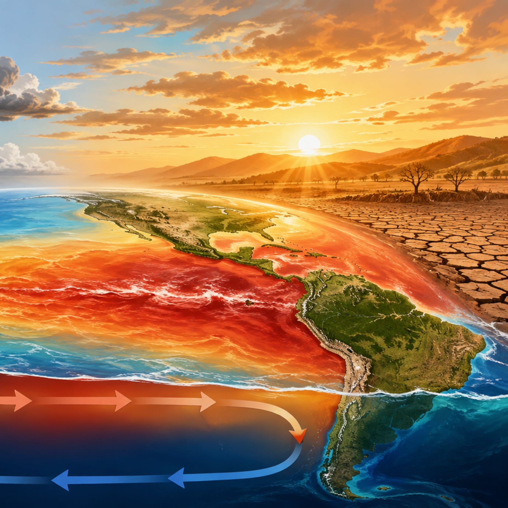 NOAA advierte que el súper El Niño podría romper récords históricos