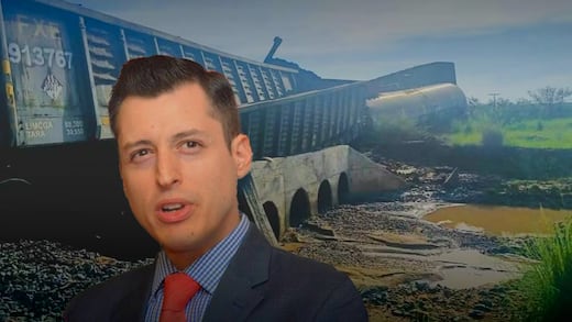 Colosio Riojas exige reparar daño ambiental por derrame de Ferromex en Naco, Sonora