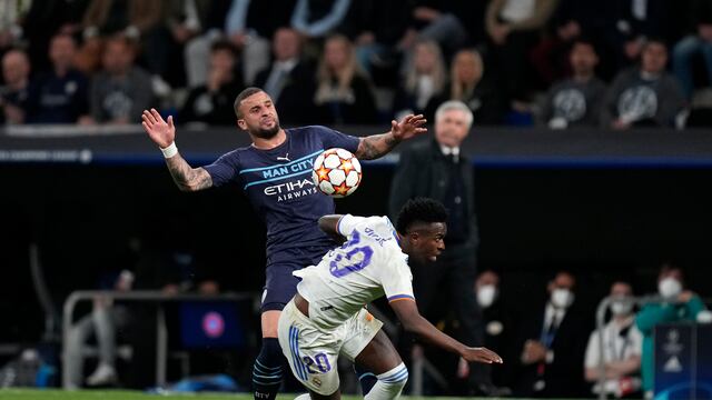 Real Madrid vs Manchester City (Foto: AP)