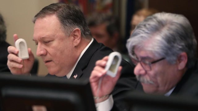 Mike Pompeo, Secretario de Estado de EU