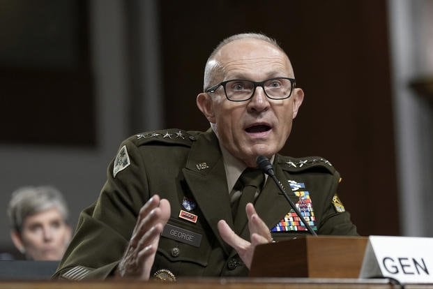 Randy George, exjefe de Estado Mayor del Ejército de los Estados Unidos