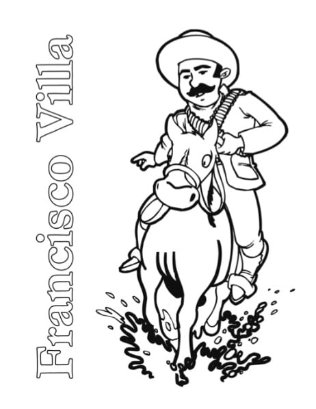 Dibujo Pancho Villa