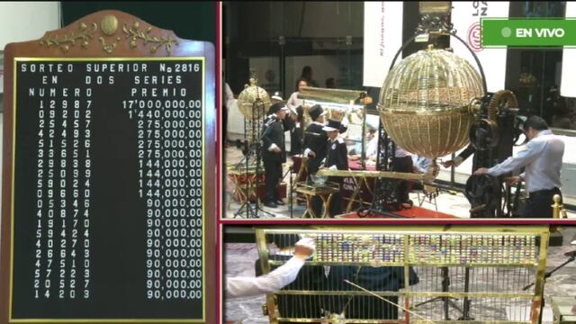 Resultados Sorteo Superior 2816 de Lotería Nacional: Ganadores de hoy 2 de agosto