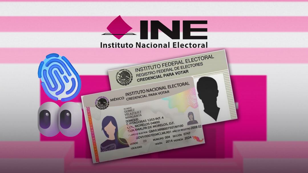 Así sería la nueva credencial del INE con más datos y códigos QR