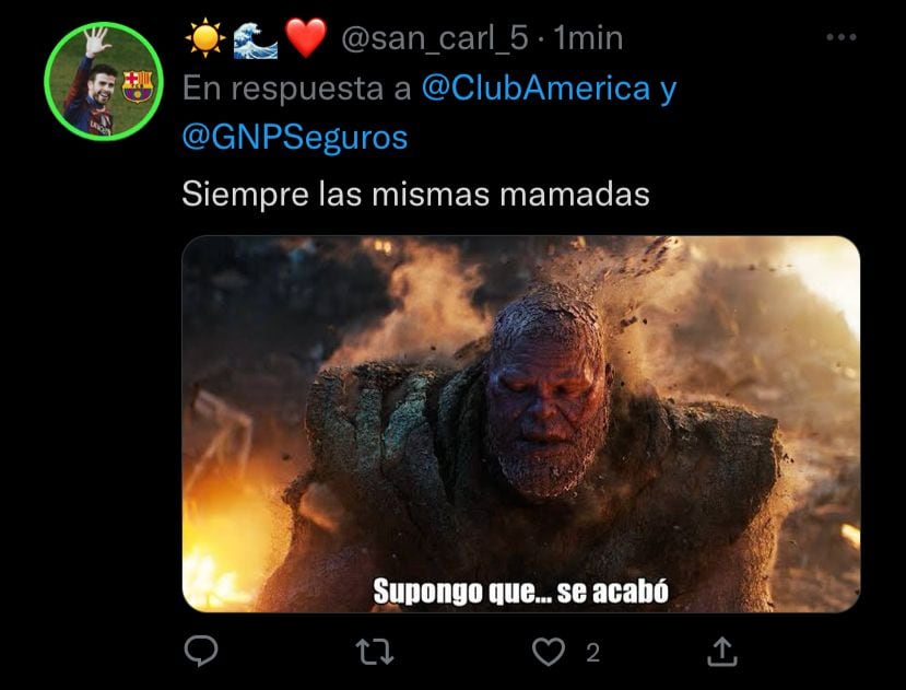 Memes Club América.