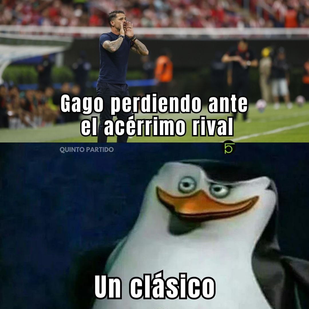 Gago y los clásicos no son lo suyo.