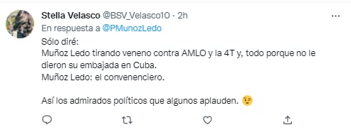 Usuarios en redes sociales critican a Porfirio Muñoz Ledo por su frase “AMLO es el anti Juárez”