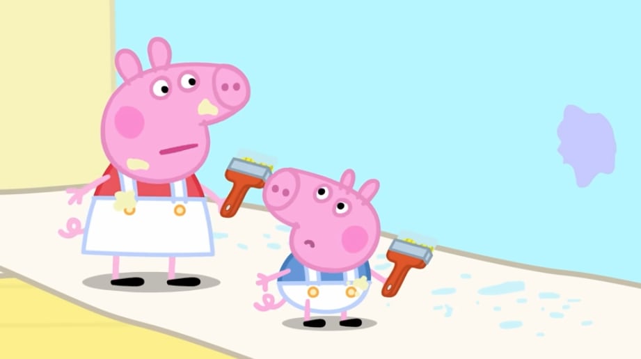 Peppa Pig por Día Mundial del Modernismo