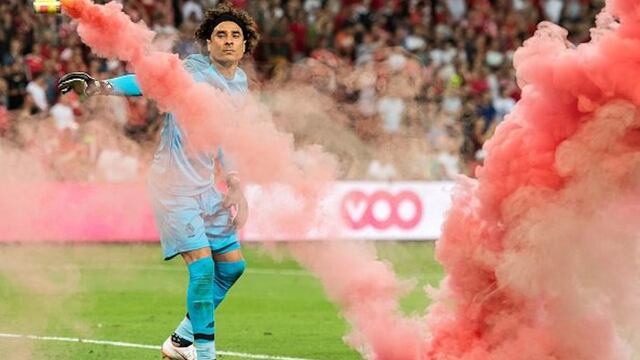 Ochoa tuvo una gran intervención en el encuentro ante el Círculo de Brujas