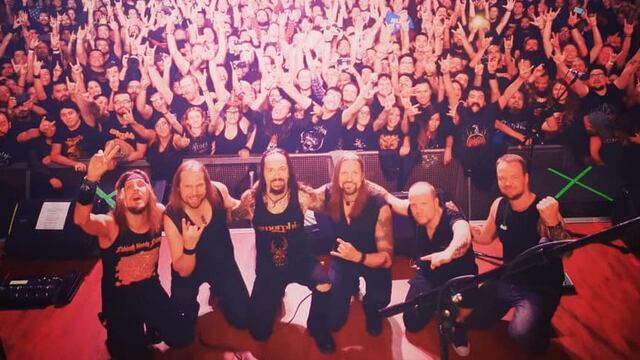 Amorphis. Concierto en México.