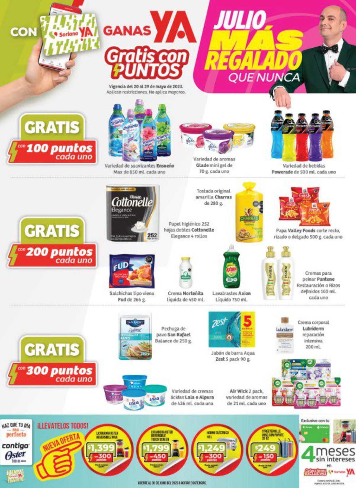 Soriana ofertas julio regalado hoy al 29 de mayo 2025