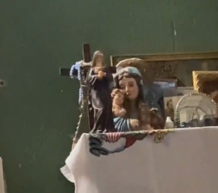 Virgen que habla en TikTok