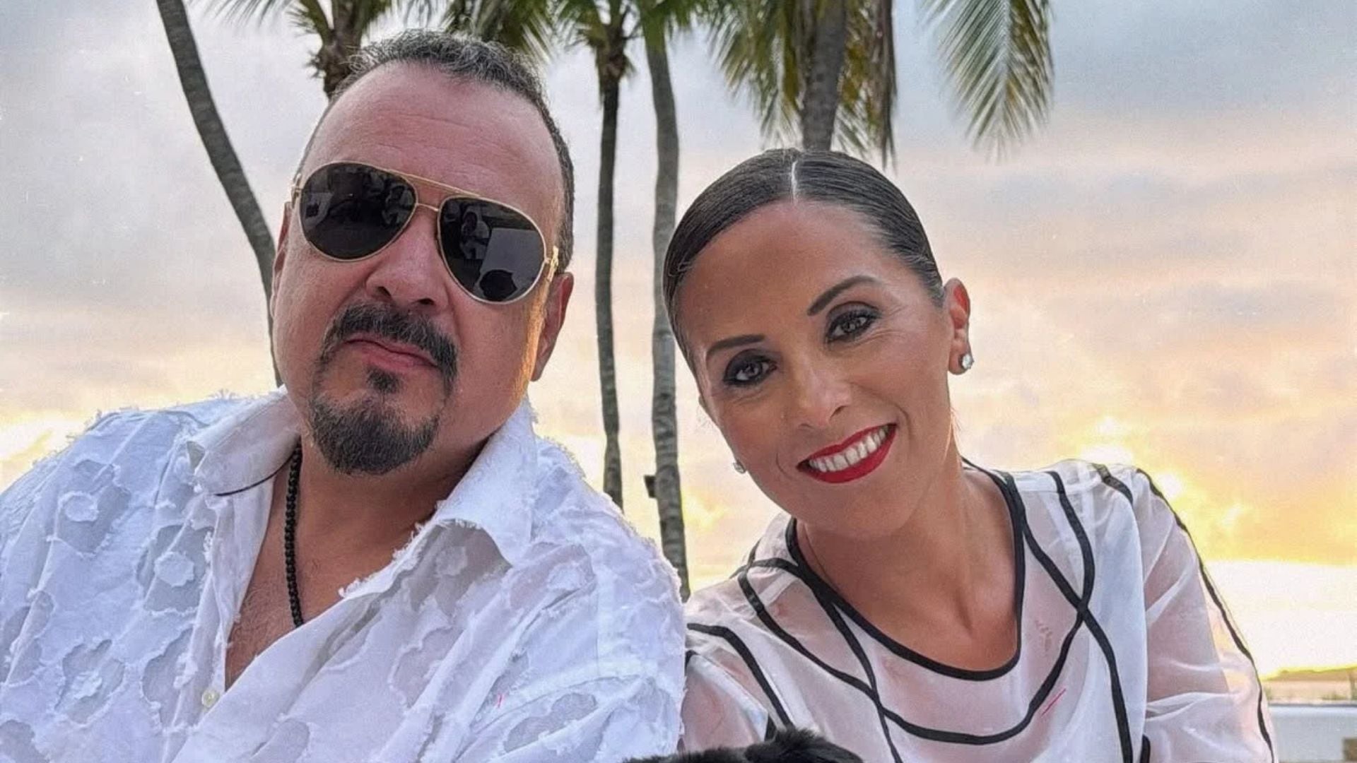 Pepe Aguilar y Aneliz Álvarez
