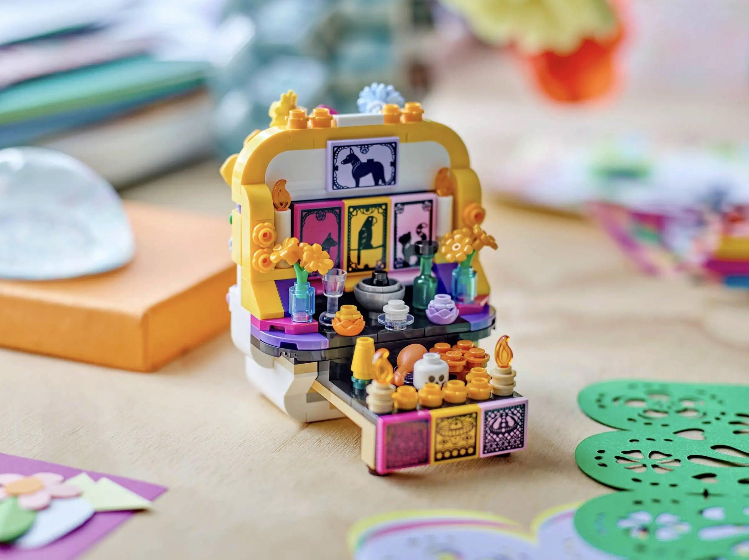 Altar de muertos de LEGO
