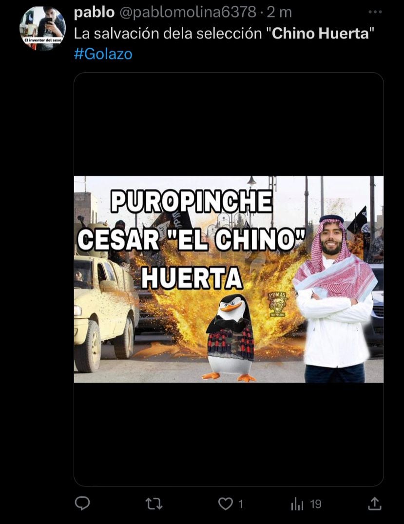 Memes Selección Mexicana.