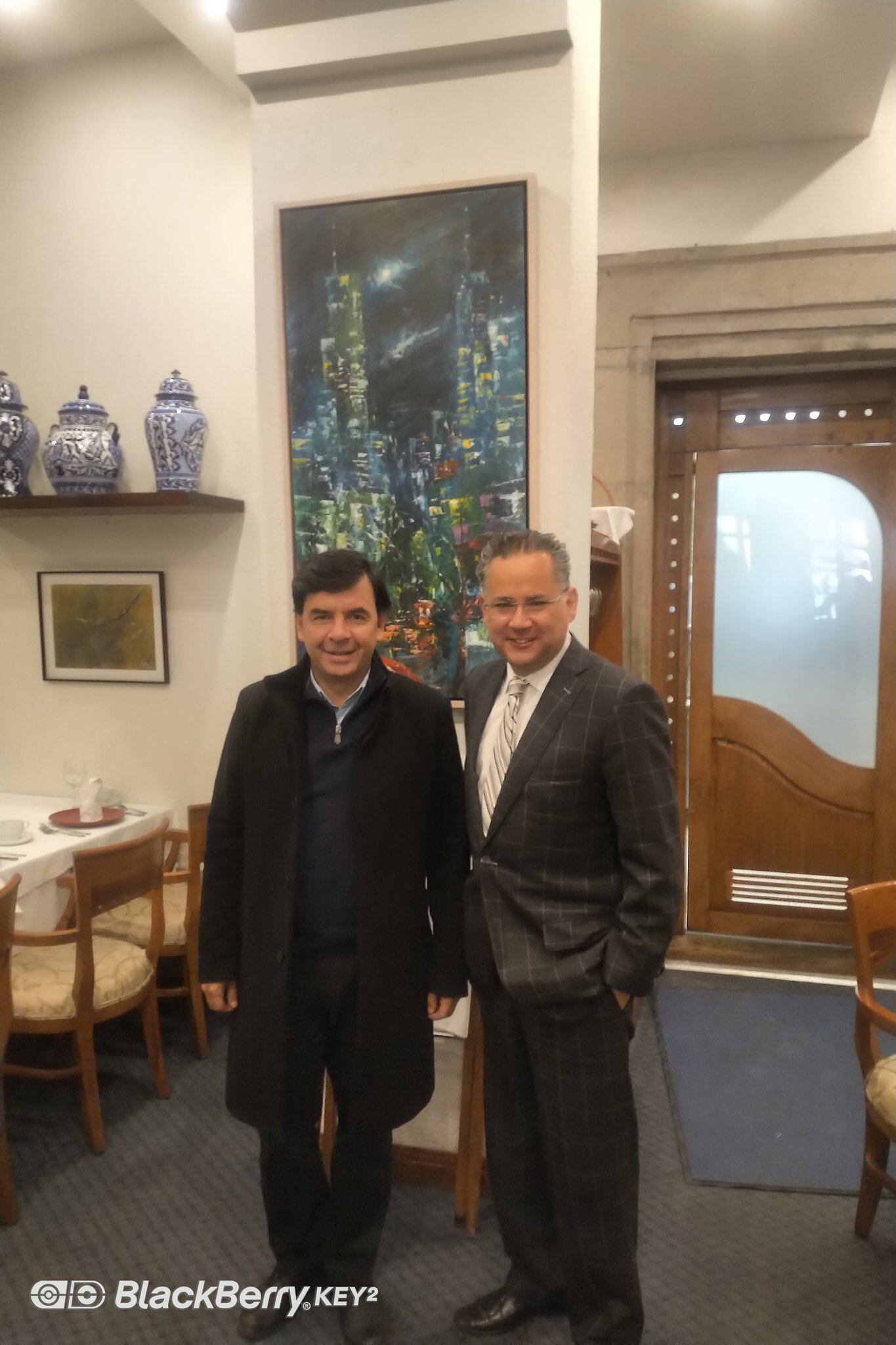 Jesús Ramírez Cuevas y Santiago Nieto